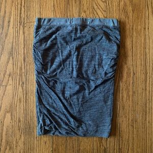 James Perse Melange Mini Skirt